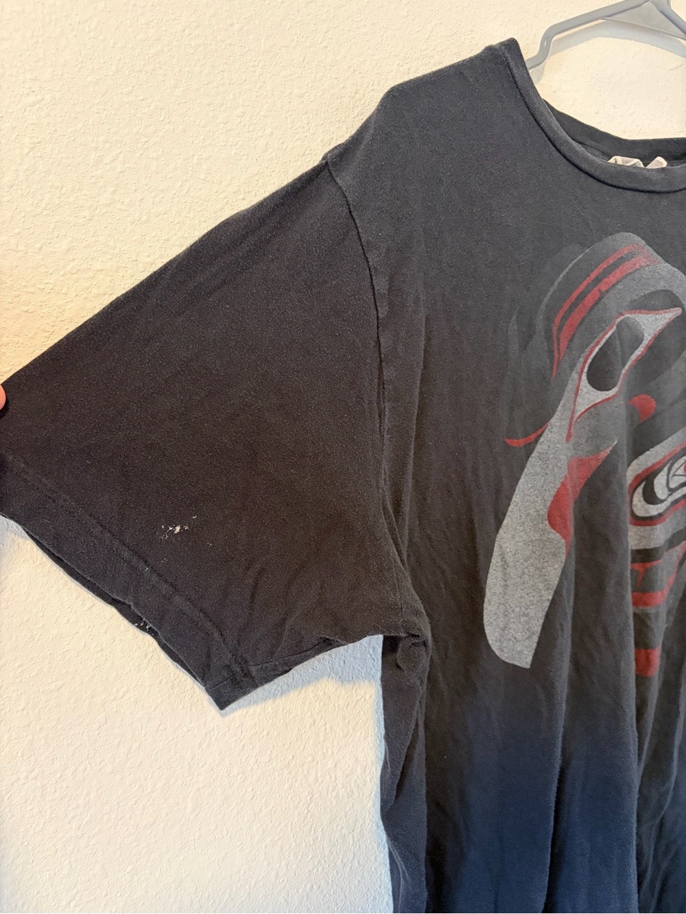 Vintage Native Origins Indigenous Formline Raven Graphic Tee XL Made in Canada - Picture 4 of 7